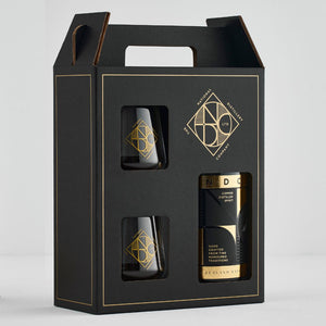 NZ Native Gin 750ml Gift Pack with Two Glass Tumblers