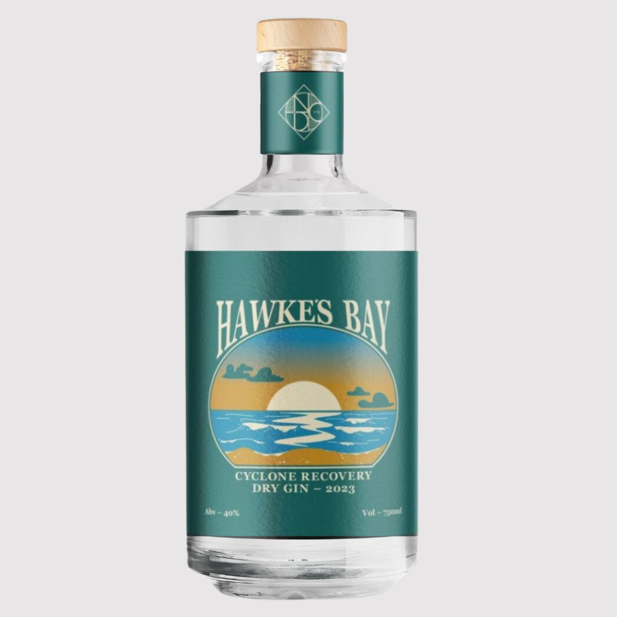 Hawke's Bay Cyclone Relief Gin 750ml and T-Shirt