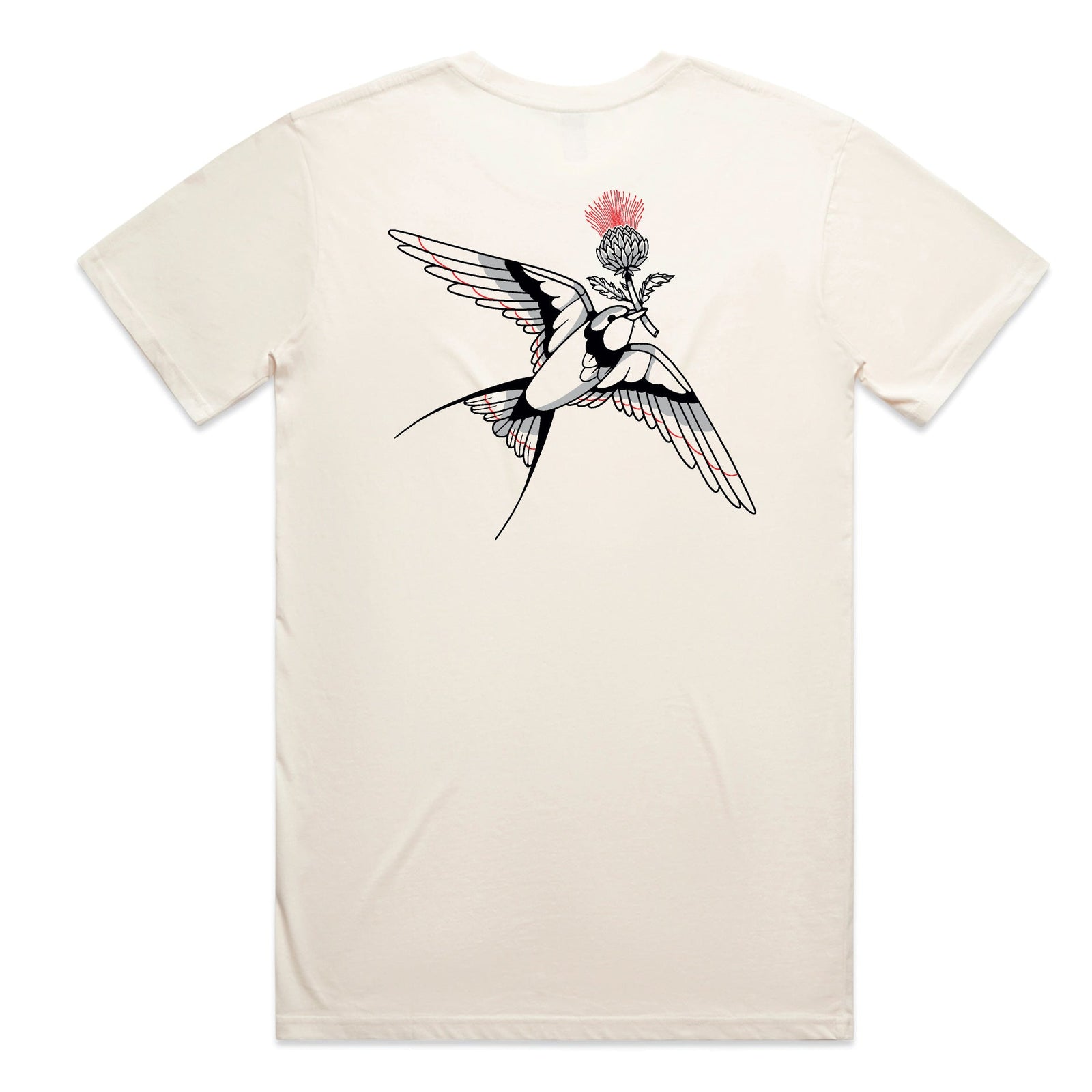 Thistle Dew Sparrow T-Shirt - Butter